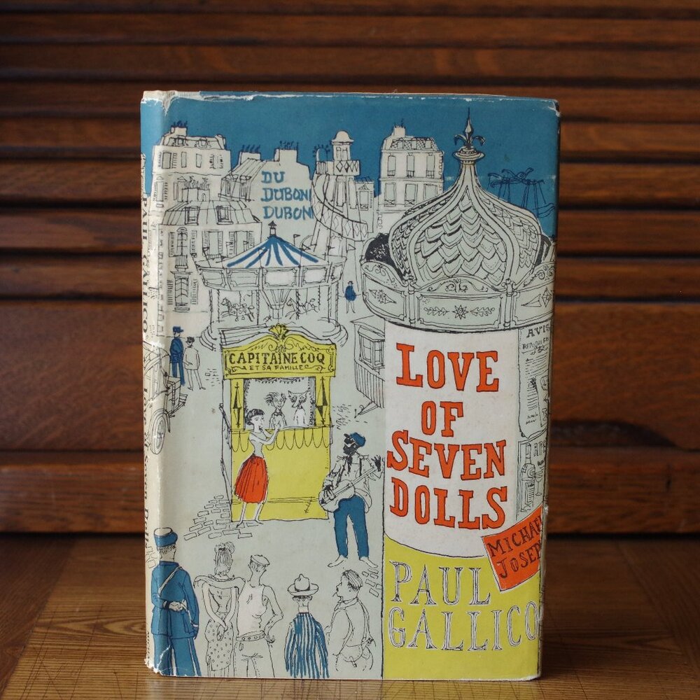 Love of Seven Dolls by Paul Gallico, Micheal Joseph Ltd. 1957 Fiction Book